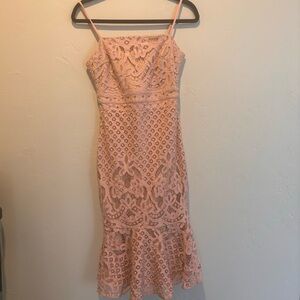 Lulus | Lace Midi Dress